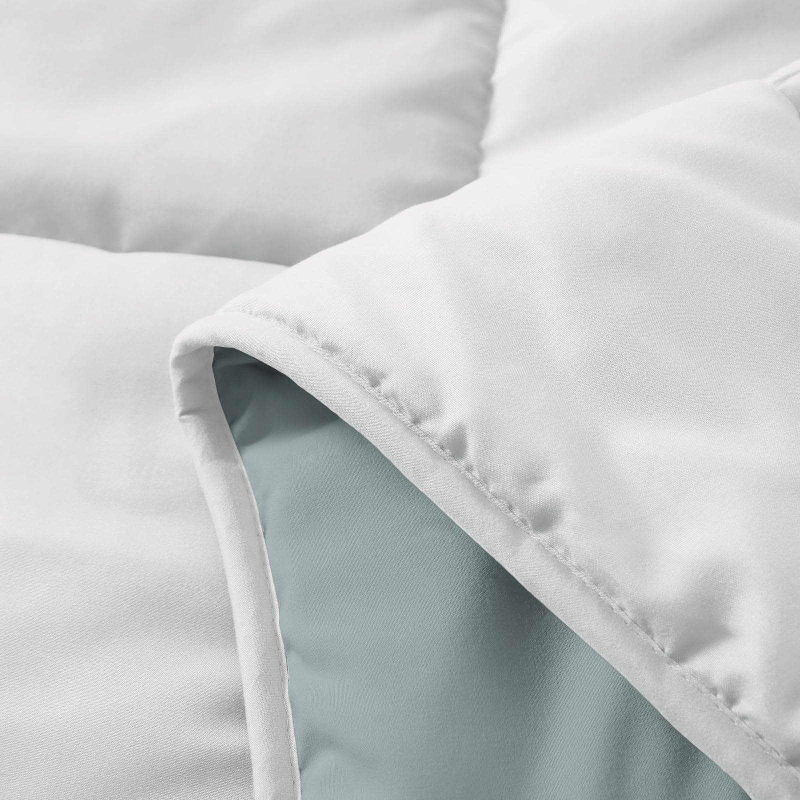 Edredón de Fibra 170 gr/m2 - Edredón Relleno Nórdica Reversible de dos colores Cama 90, 150 x 220 cm - Edredon entretiempo Suave, Transpirable, Ligera, 100% Poliérster, Gris claro y oscuro