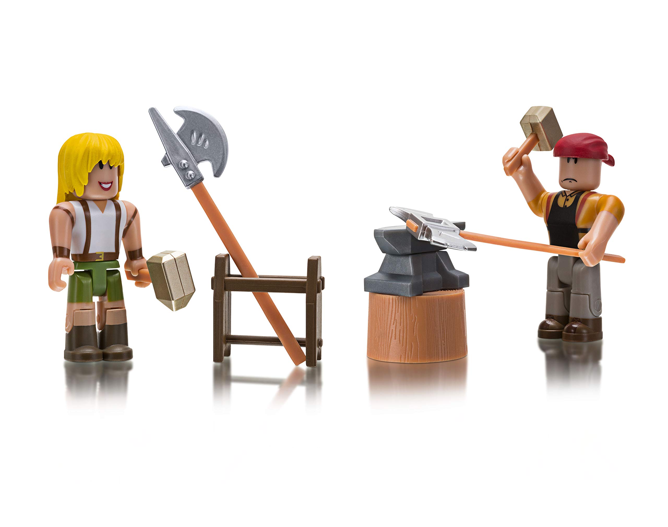 Amazon.com: Roblox Action Collection - Forger's Workshop Game Pack