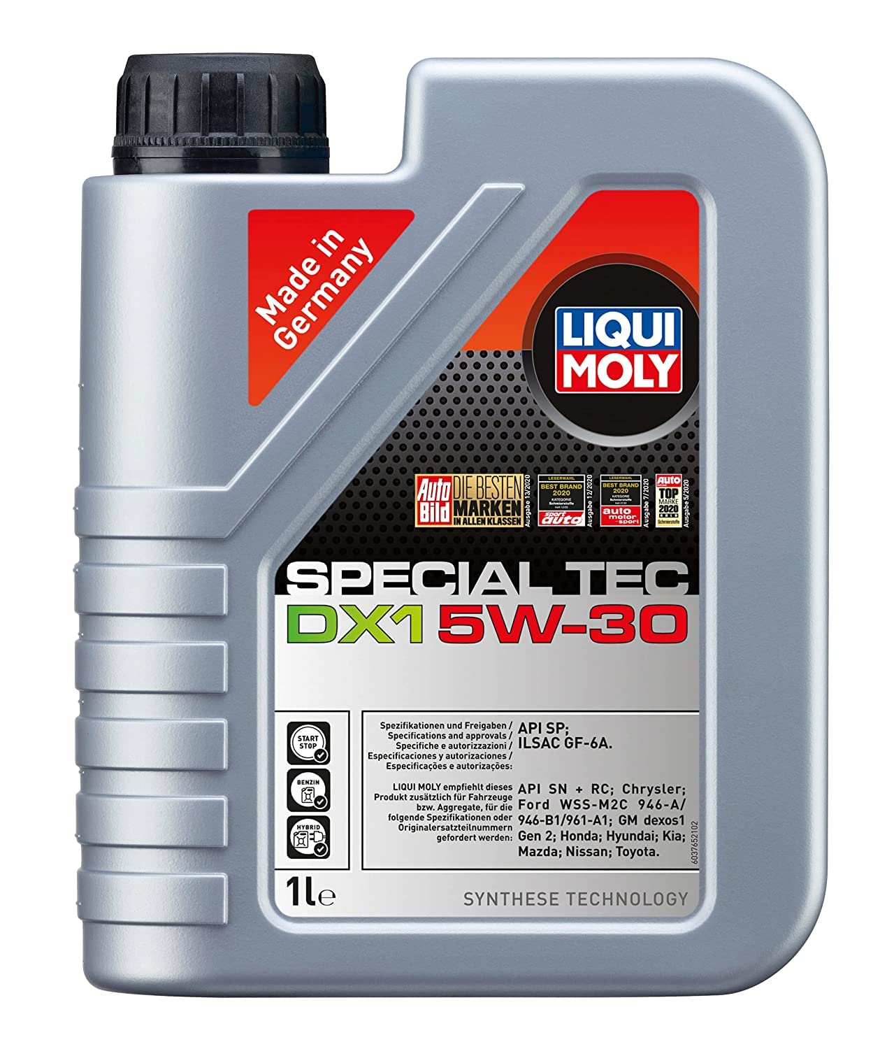 LIQUI MOLY Special Tec DX1 5W-30 Motor Oil, High-Tech Low-Friction Engine Oil, API SP Certified-picture-17