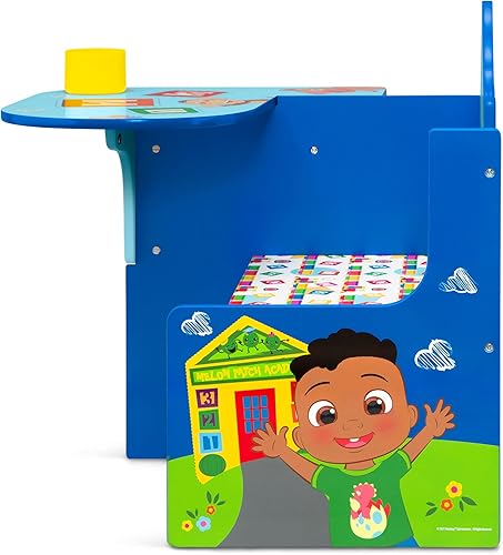 Miniatura 53 de Delta Children Space Adventures - Escritorio con silla y compartimento de almacenamiento, para artes y manualidades, merienda, educación en casa,