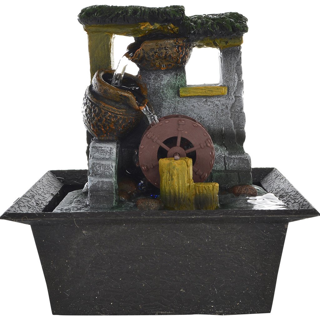 Urban Vibe Polystone Beautiful Indoor Water Fountain Amazon.in Home