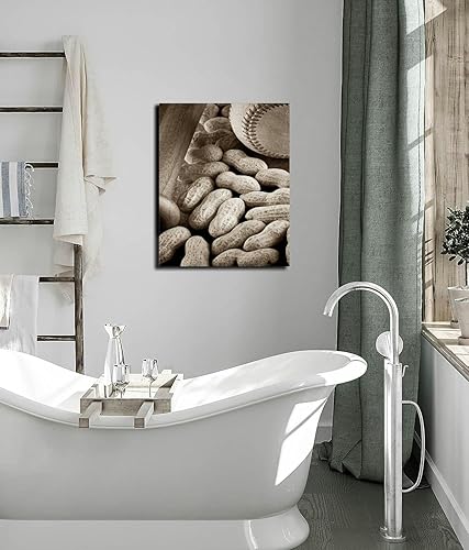 Miniatura 2 de Bathroom Wall Art Decor Bathroom Pictures for Wall Artwork Nostalgia Baseball Framed Canvas Wall Art for Bedroom Dining Room Farmhouse 16"x20"