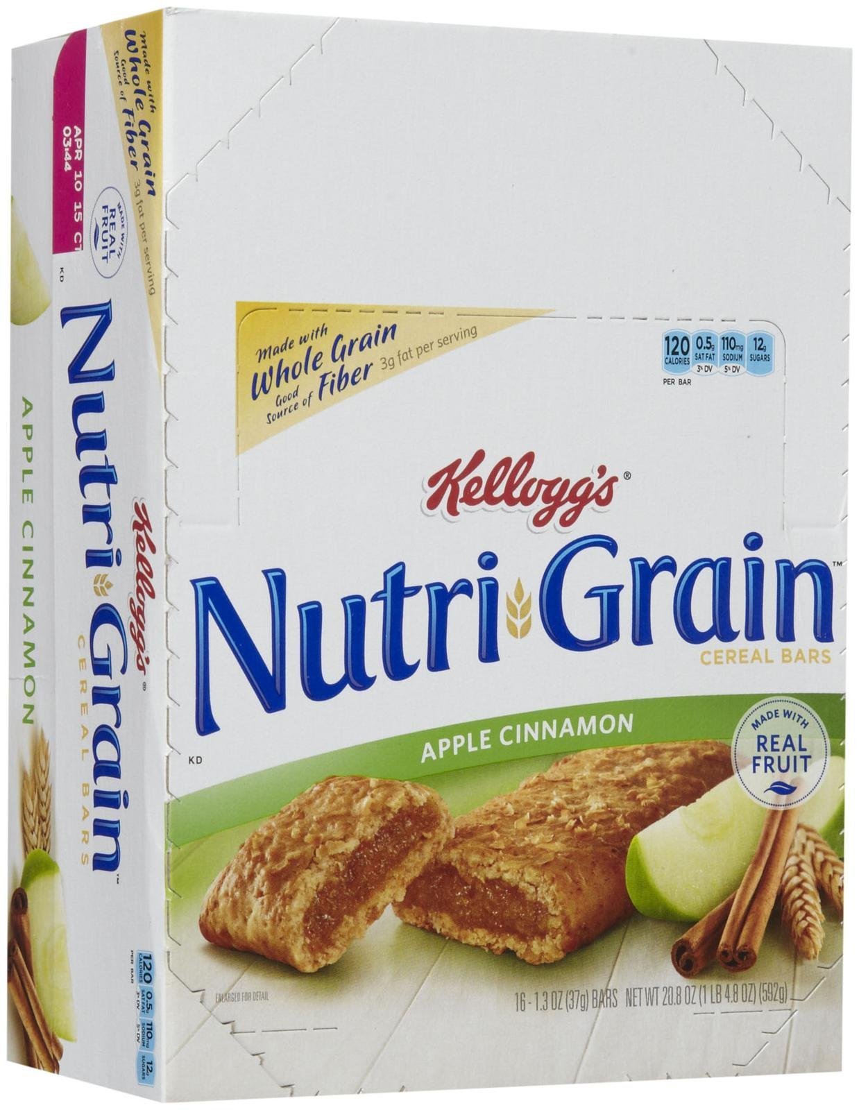 Nutri-Grain Nutri-Grain Cereal Bars - Apple Cinnamon - 1.3 oz - 16 ct