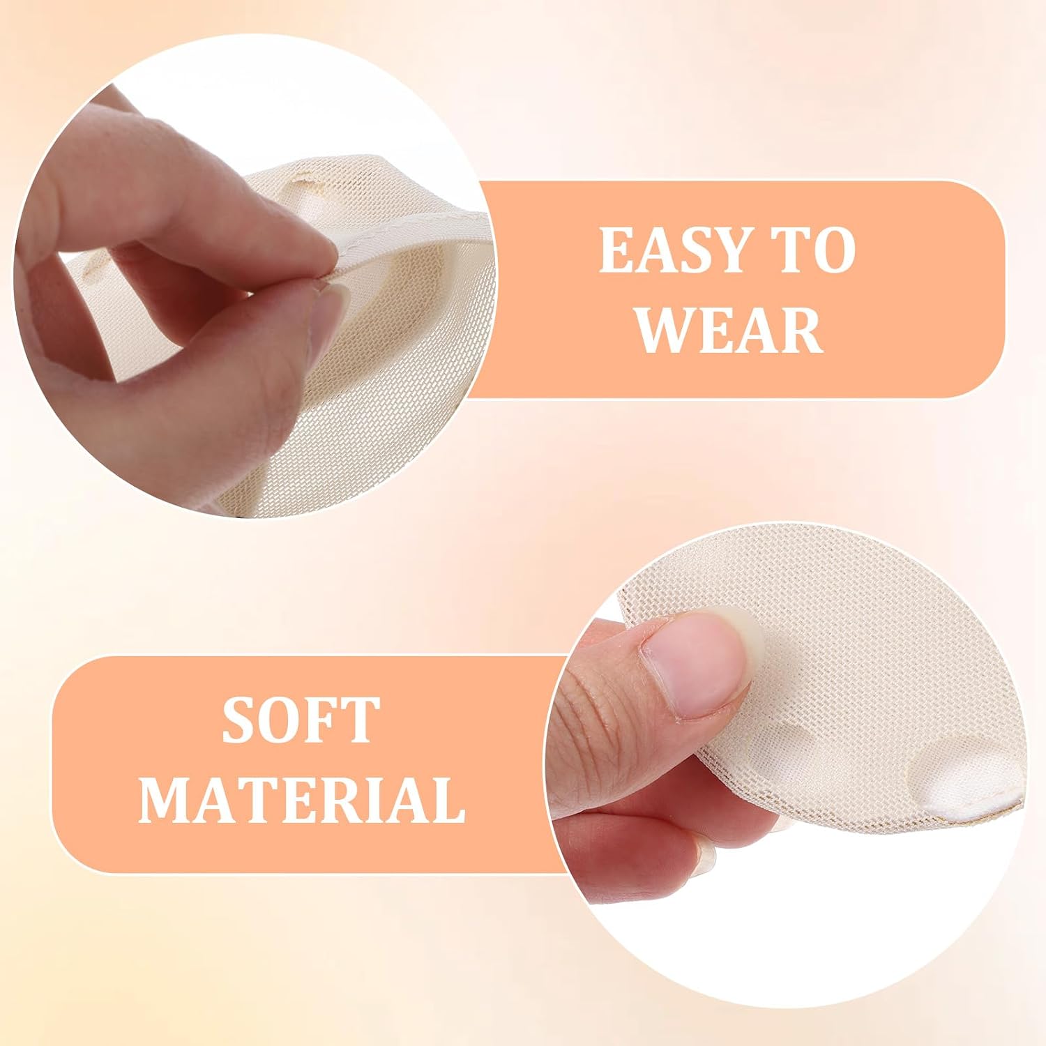 Half Sole Dance Shoes Non Slip Breathable Dance Foot Paw Toe Protector Forefoot Pad Foot Undies for Ballet Contemporary Dancer Girl Women