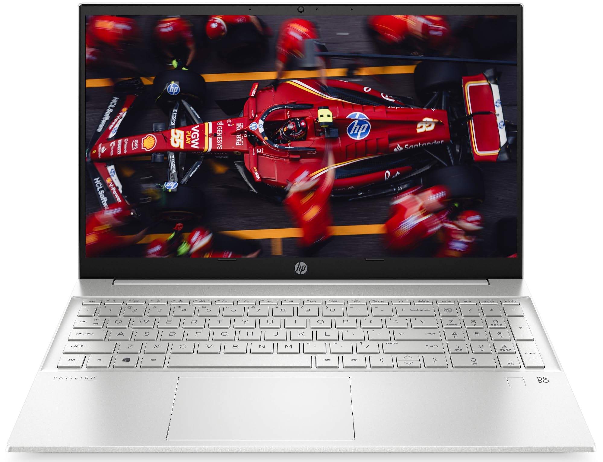 HP Pavilion 15-eh3000sl, AMD Ryzen 7-7730U, RAM 16GB DDR4, SSD 1TB, Display 15,6" FHD IPS Antiriflesso, Grafica AMD Integrata, Audio B&O, Wi-Fi, Ble, Webcam HD, Windows 11, Argento