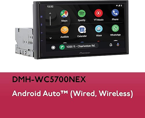 Miniatura 4 de Pioneer DMH-WC5700NEX - Estéreo de automóvil de 6.8 pulgadas, receptor multimedia con Apple CarPlay inalámbrico o con cable, Android Auto, manos