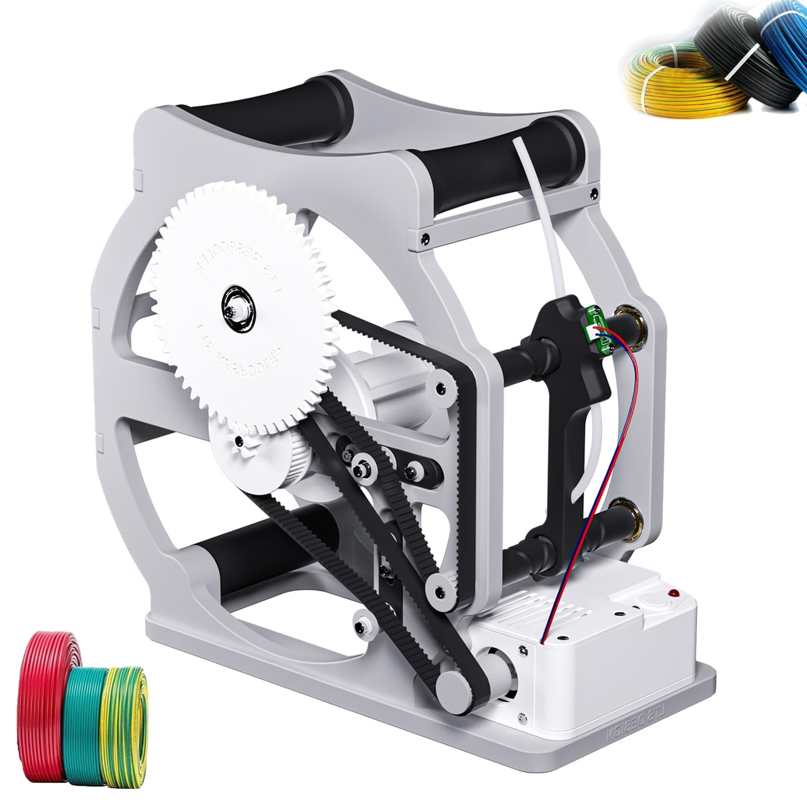 Rebobinador de filamento para impresora 3D, bobinador de bobina de velocidad ajustable, parada de arranque automático, rebobinador eléctrico para bobinas de 1 kg, suministro de impresión 3D