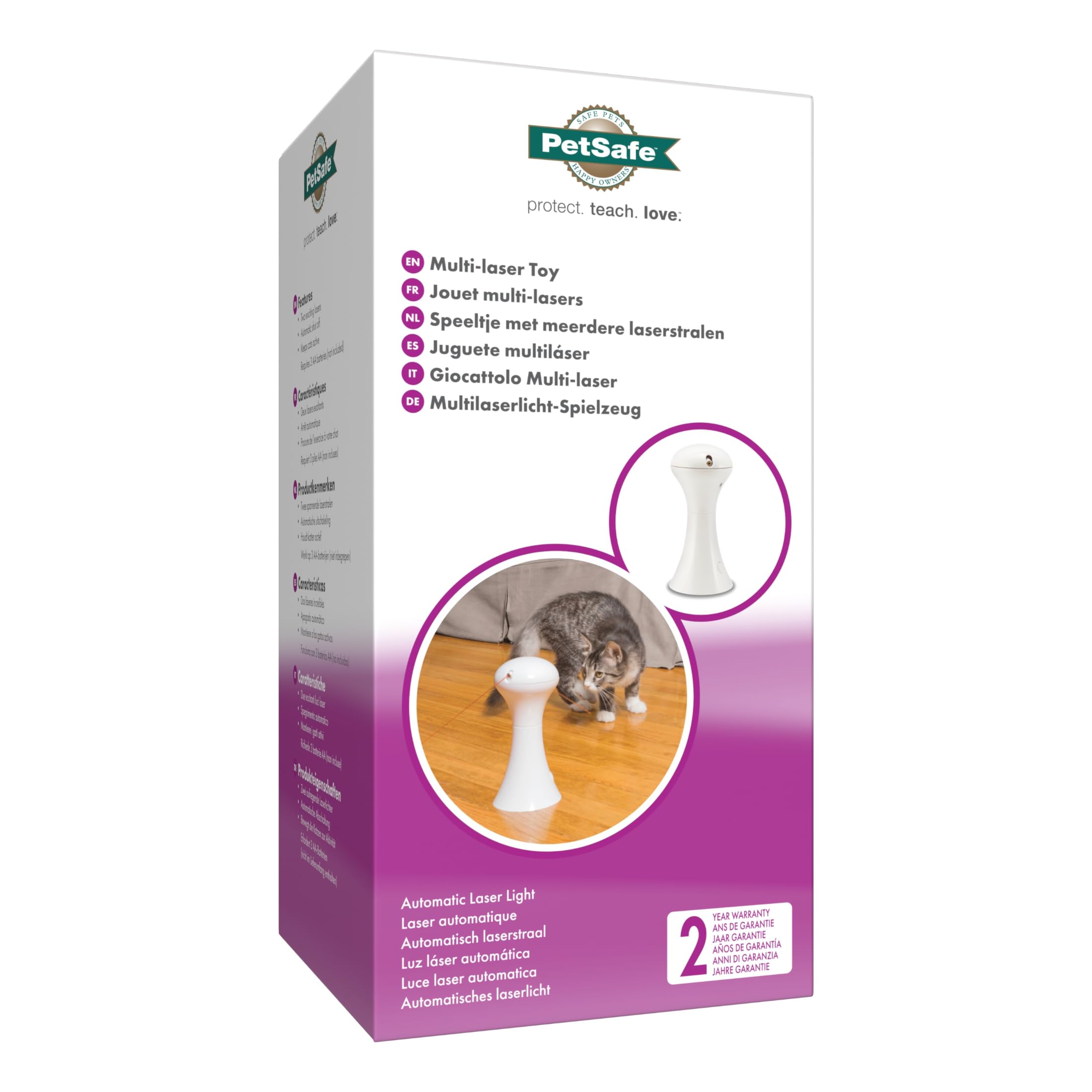 PetSafe Jouet Multi-Lumières pour Chats - 0,34 kg