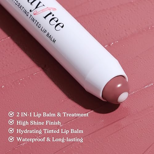 Miniatura 7 de bayfree Bálsamo Labial con Tinte Voluminizador, Brilloso, Voluminiza los Labios, Ligero, Hidrata y Tiñe con Aceite de Semilla de Jojoba, Bálsamo