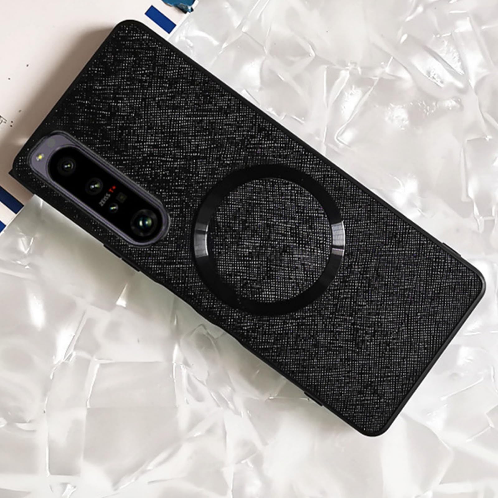 Xperia 1 III 256GB フロストブラック本体 シリコンケース付き 