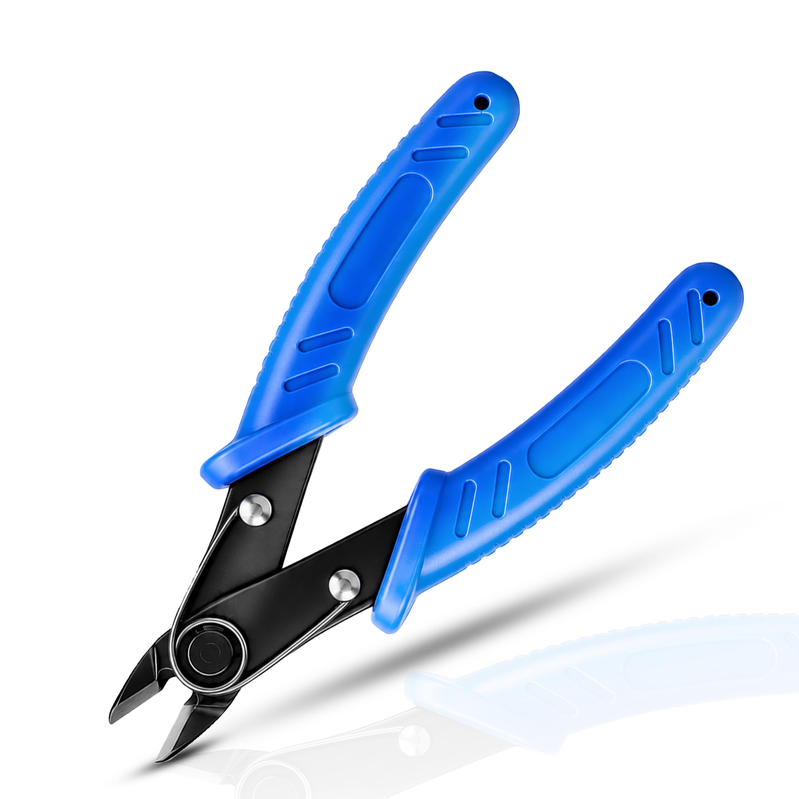 Heavy Duty Nipper Cutter | Precision Wire Cutter for Electronics, PCB Components, Jewelry Making, Cable Ties, Craft & Hobby Use-image-0
