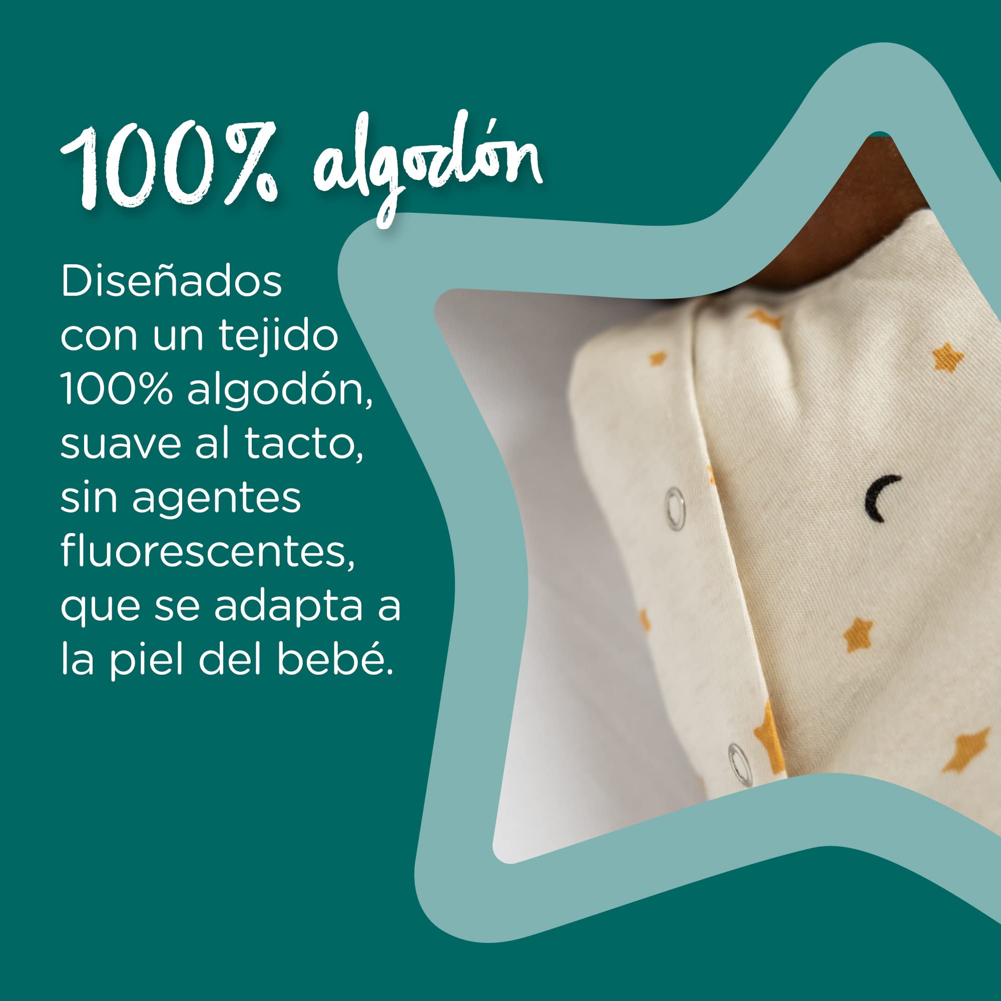 Tommee Tippee The Original Grobag Bolsa para Bebés, Diseño Saludable para la Cadera, Tejido Suave Rico en Algodón, 3-6m, 1.0 TOG, Sky Grey Marl