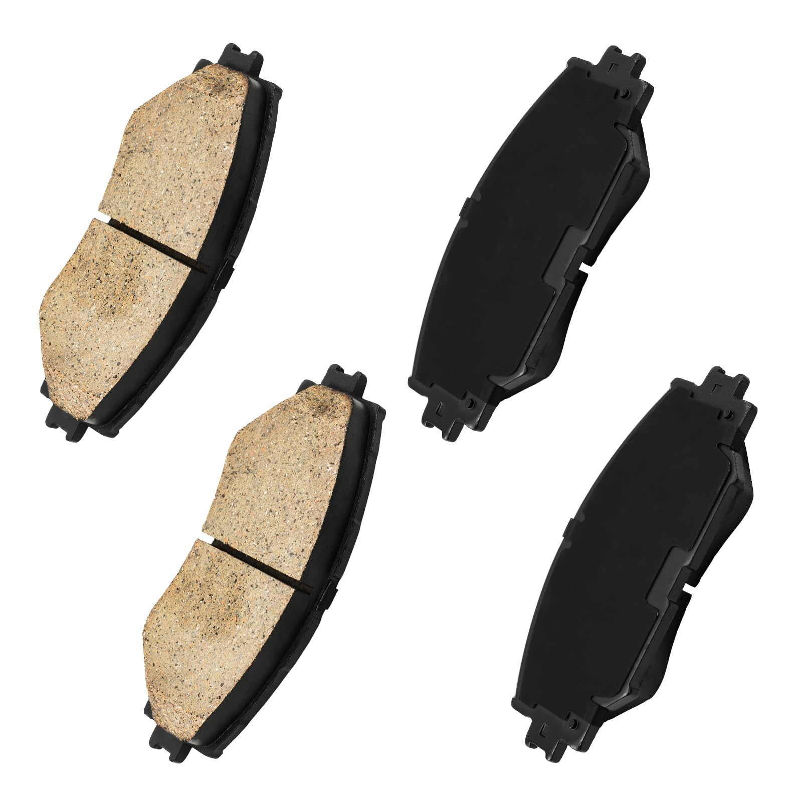 PHILTOP Front Brake Pads Fit For Toyota 2007-2023 Camry/2006-2018 RAV4/2008-2018 Avalon/2009-2013 Matrix, Lexus 2007-2018 ES350/2013-2018 ES300h,