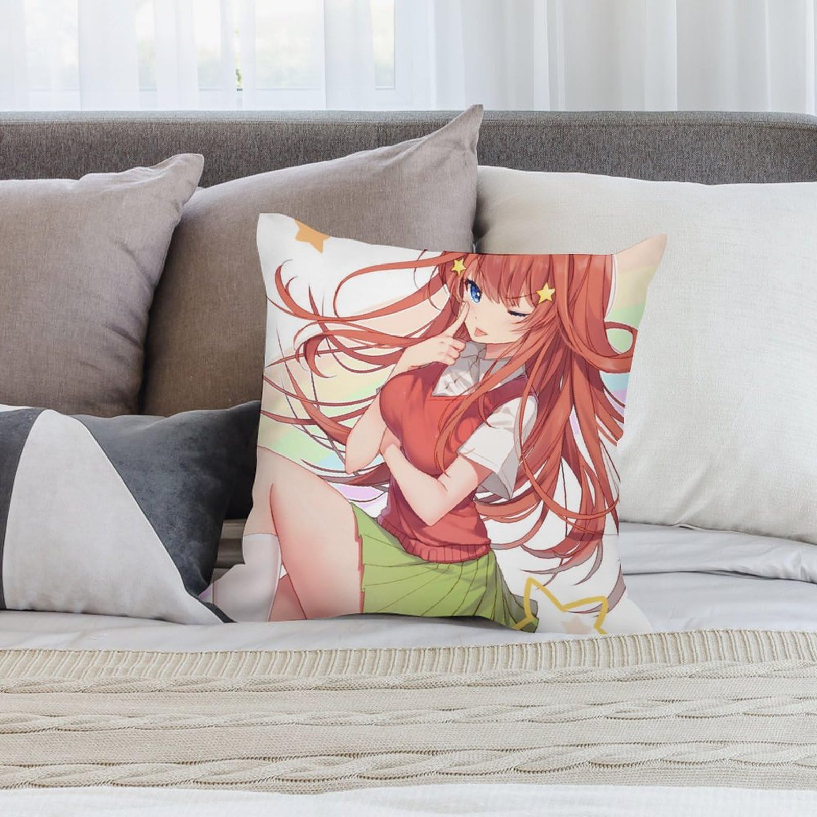 Amazon.co.jp: 抱き枕カバー 2枚セット 中野五月 五等分の花嫁 枕