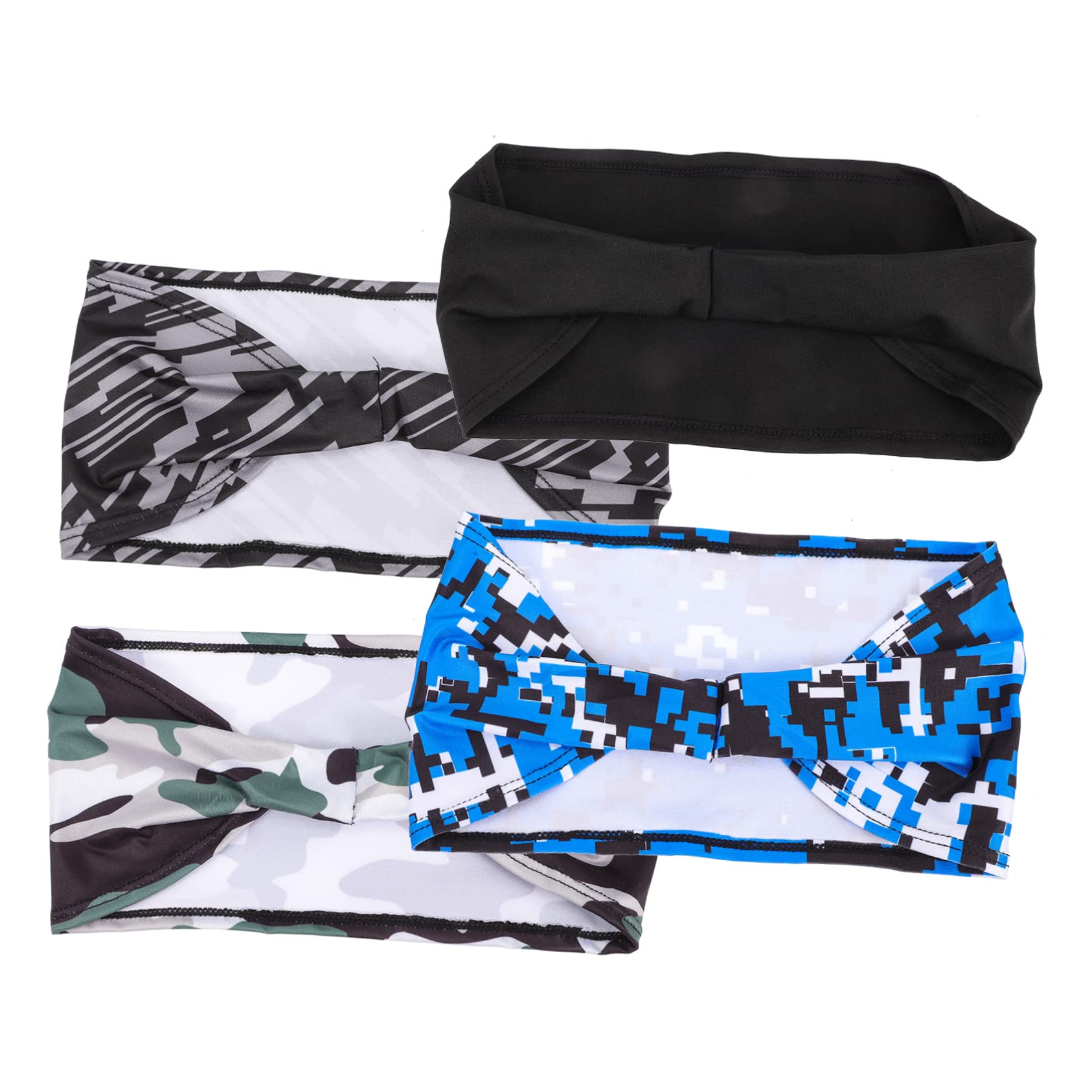 ibasenice Muñequera Deportiva Banda De Cabello Banda para Sudor Diadema Moda para La Cabeza para Atléticos Diadema Poliéster