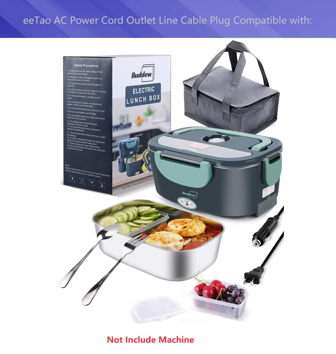 Amazon.com: eeTao 100V-240V AC Power Cord Cable Plug Lead Charger