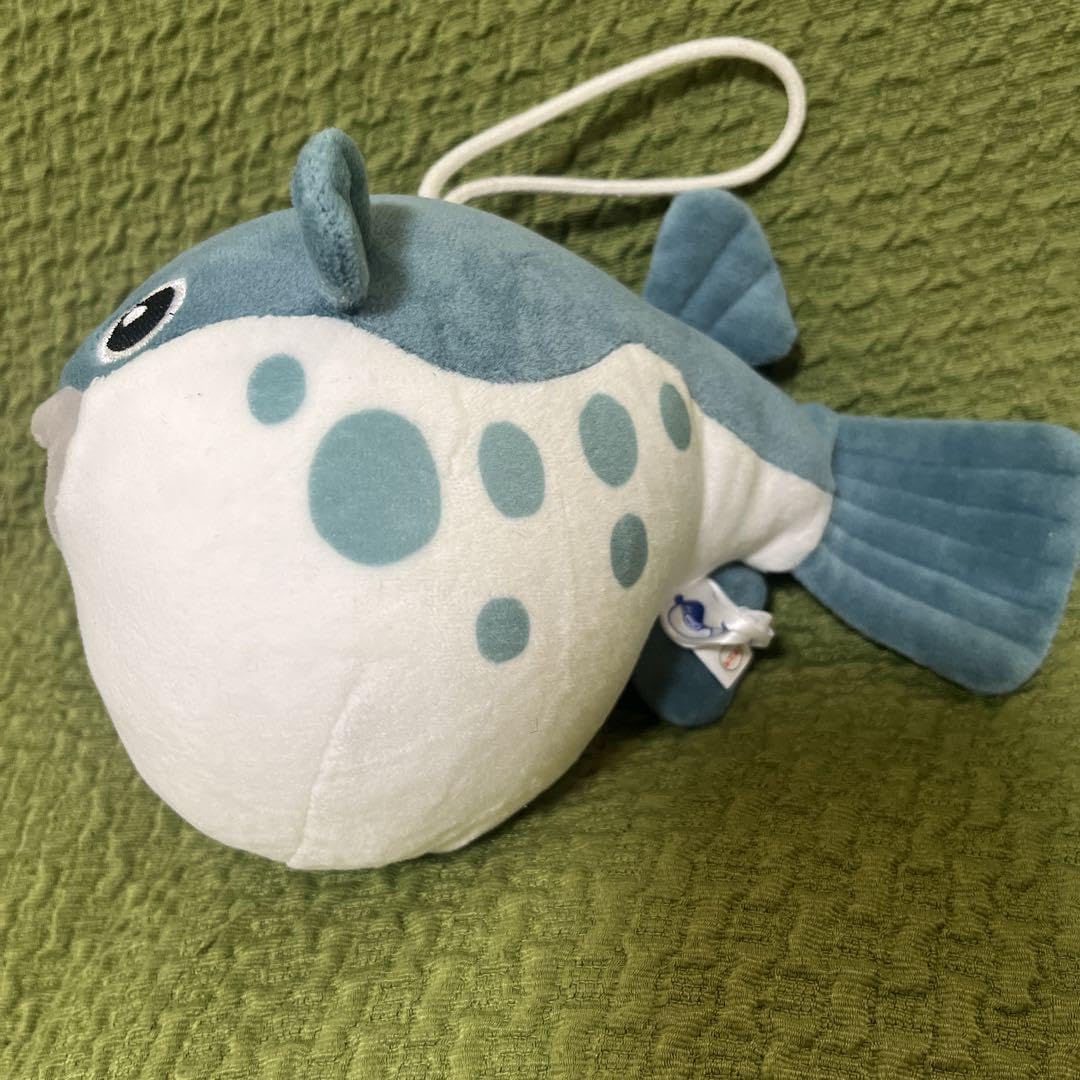 Amazon.co.jp: 新 うみの杜水族館 くじ ぬいぐるみ ふぐ : おもちゃ
