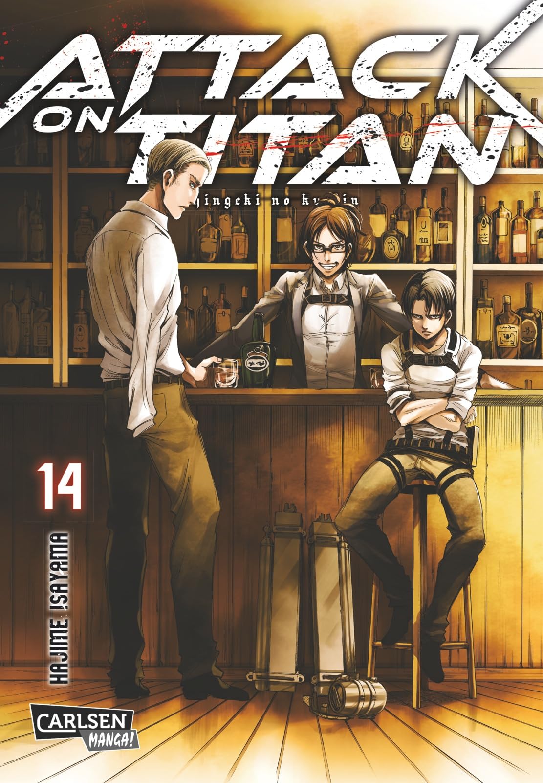 Attack on Titan Manga | Band 14, Edel Deluxe-Edition, Hardcover