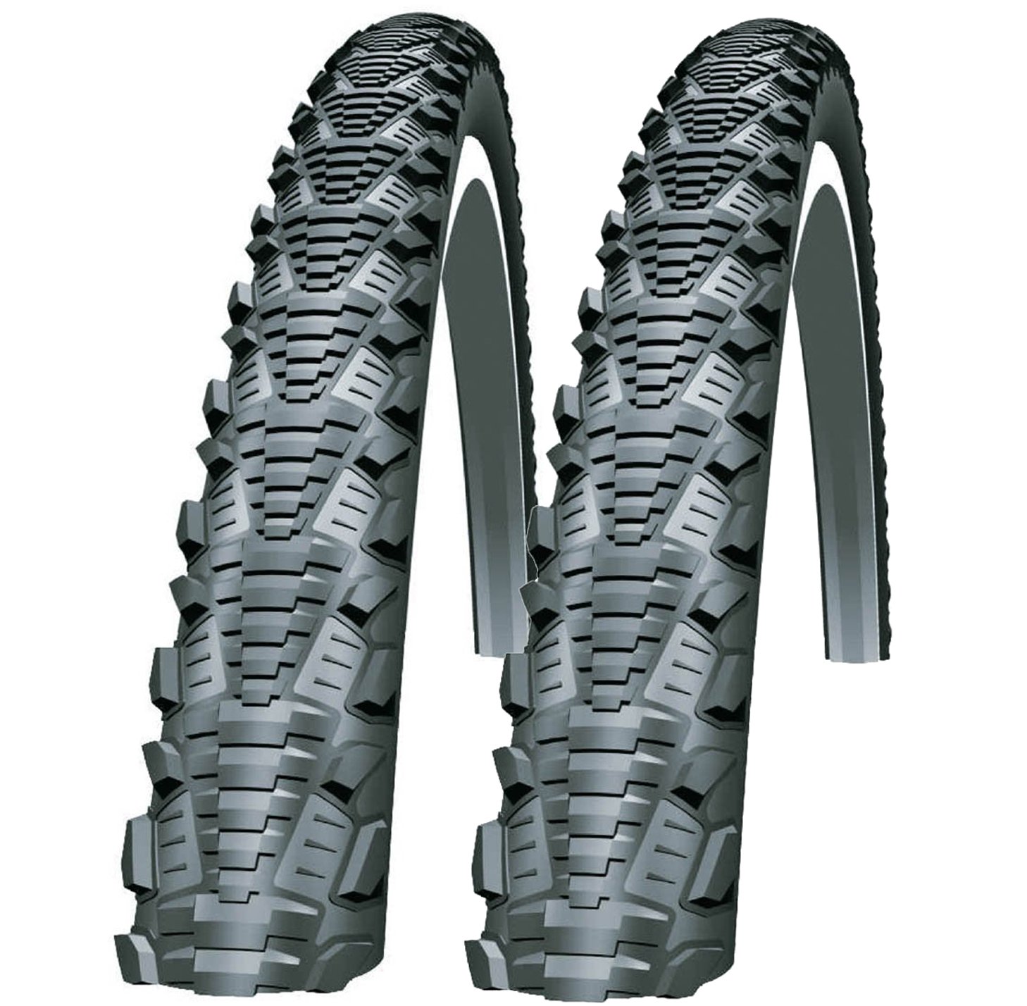 Schwalbe CX Comp 700 x 38c Bike Tyres (Pair)