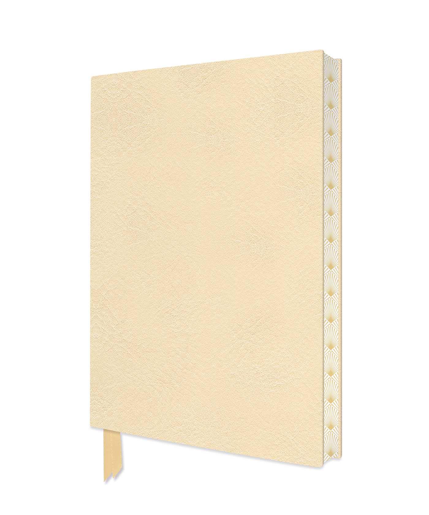 Ivory White Artisan Notebook