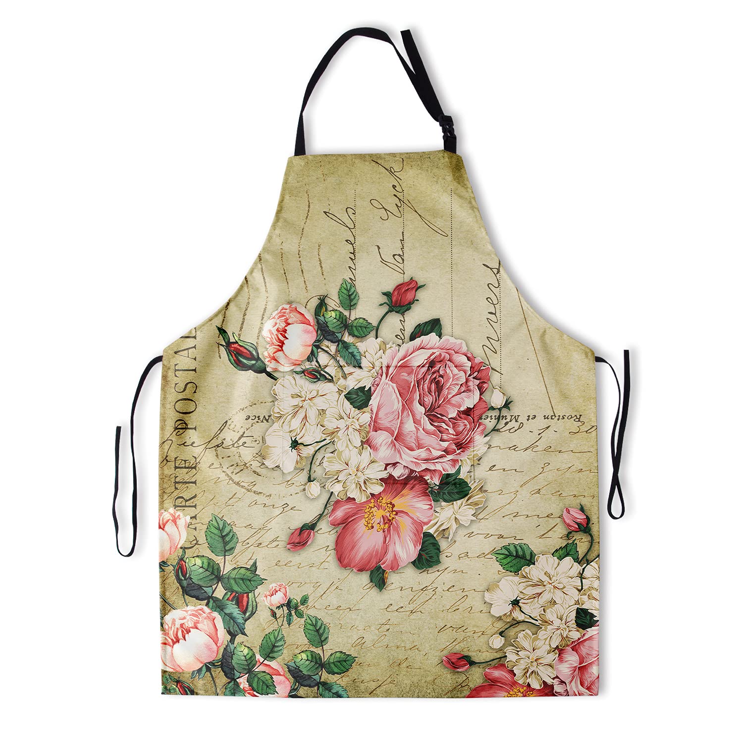 Giwawa Unisex Adult Apron Waterproof Stain Resistant Kitchen Cooking Apron with 2 Pockets for BBQ Grill Painting