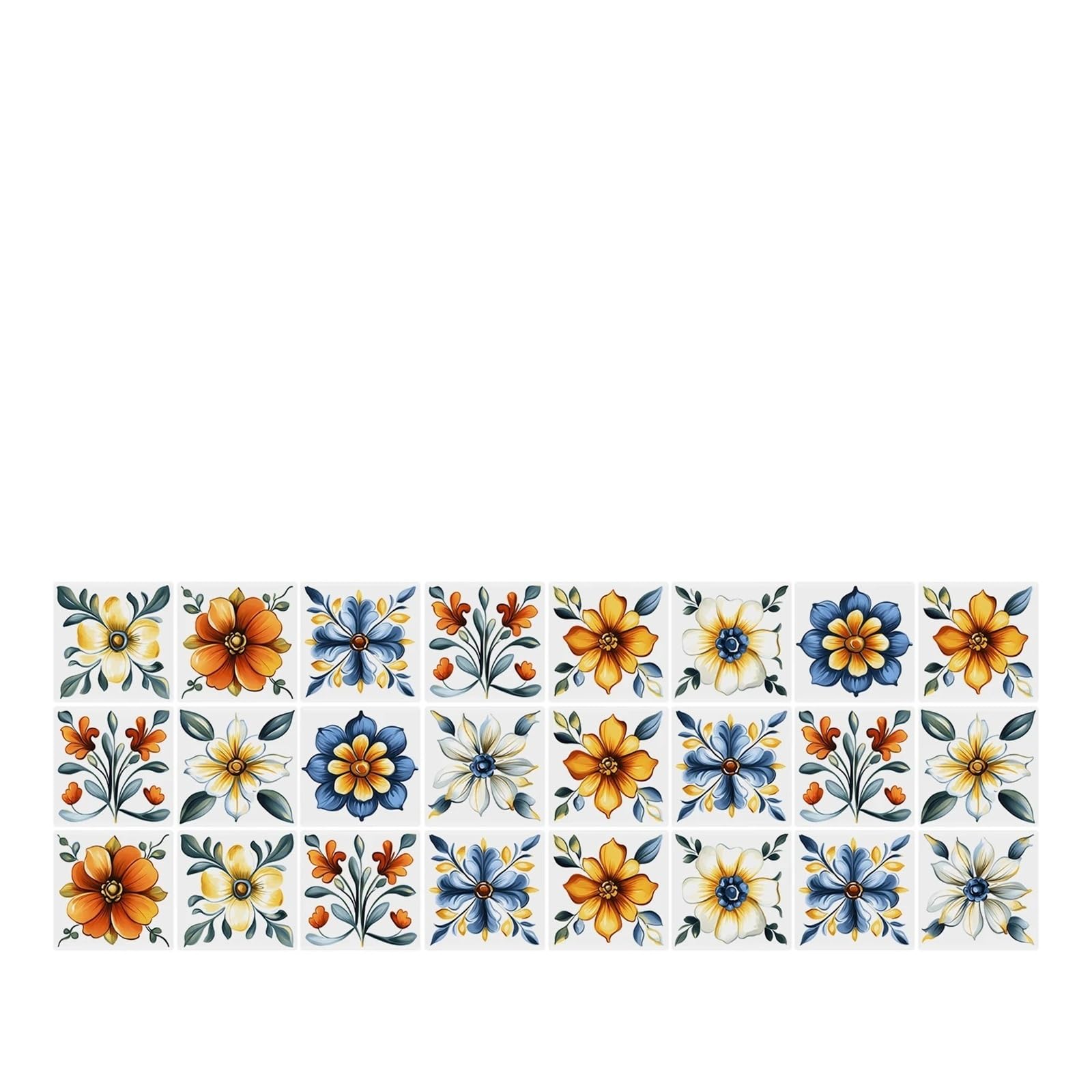 Vinilos para tapar azulejos de cocina gastados con pegatinas de pared 20x20cm impermeables