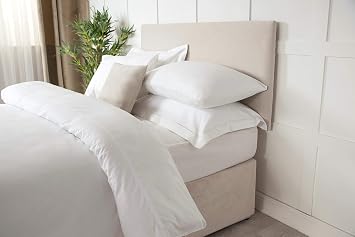 Belledorm Faux Suede Headboard Cover (Linen, King)