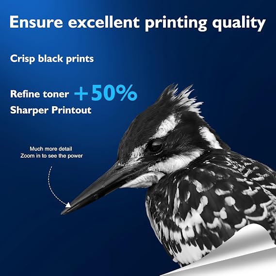 MX-60NT MX-61NT Black Toner Cartridge 1-Pack Replacement for Sharp | MX-60NT-BA MX-61NT-BA MX-60NTBA MX-61NTBA MX60NTBA MX61NTBA Toner for MX-2630 MX-3050 MX-3051 MX-3071 MX-4071 MX-5071 MX-6071