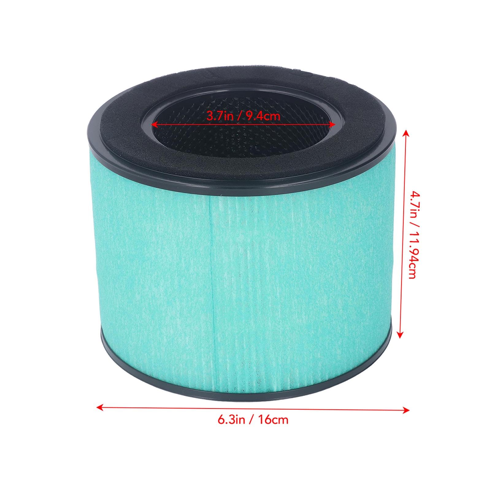 Filtro di ricambio in cotone al carbone attivo compatibile con il purificatore d'aria PARTU BS-08 per un'efficace filtrazione dell'aria interna