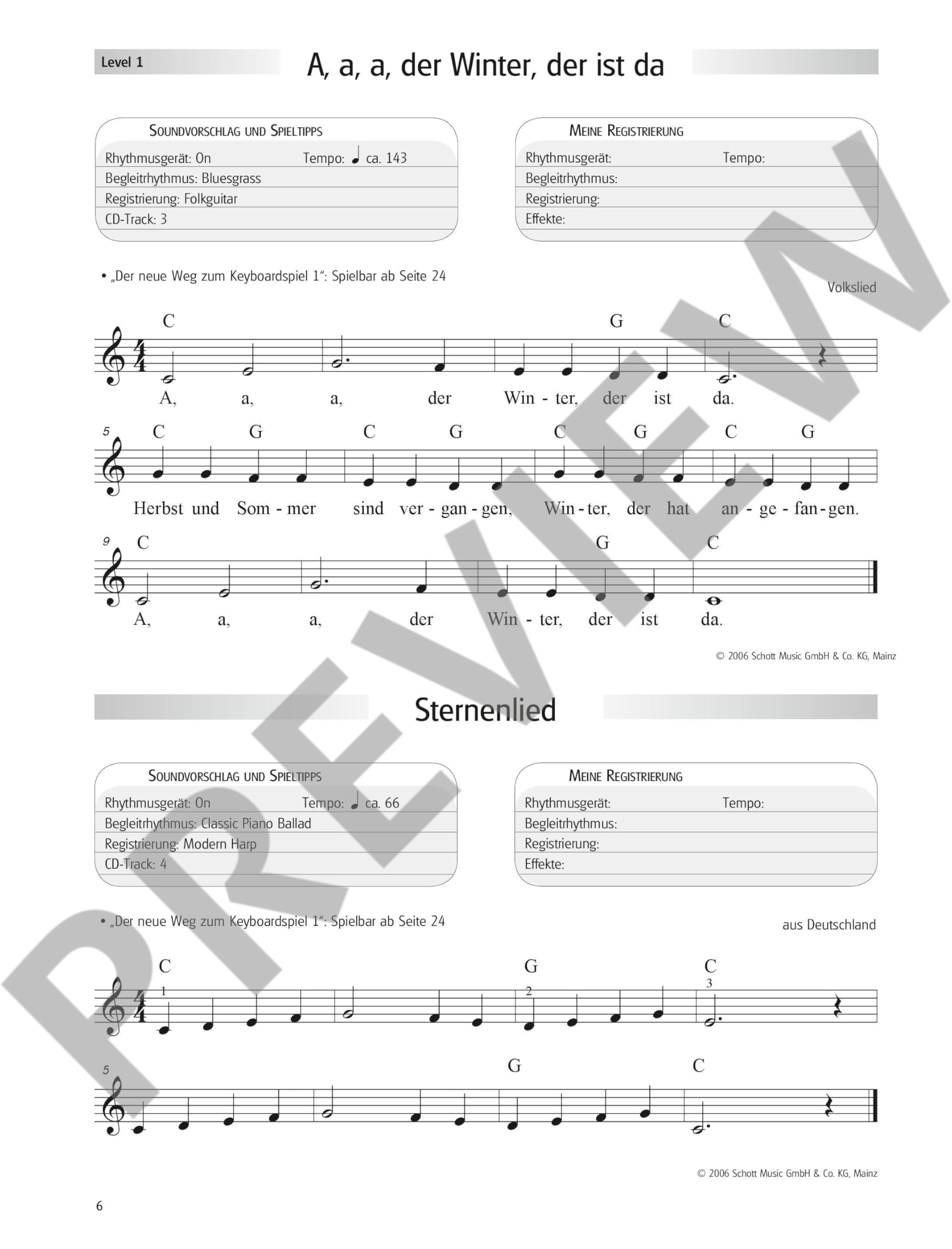 Songs & Sounds: 56 Arrangements. Spielheft zu "Der neue Weg zum Keyboardspiel 1". Band 1. Keyboard. Spielbuch. (Der neue Weg zum Keyboardspiel, Band 1)