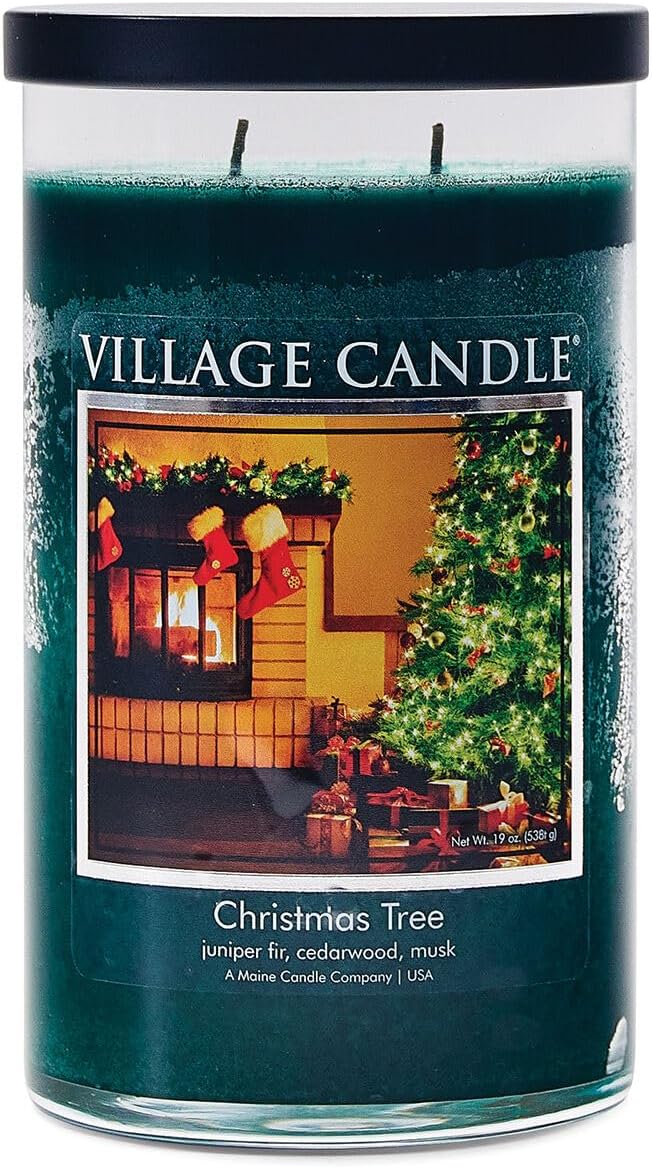 Village Candle Christmas Tree 