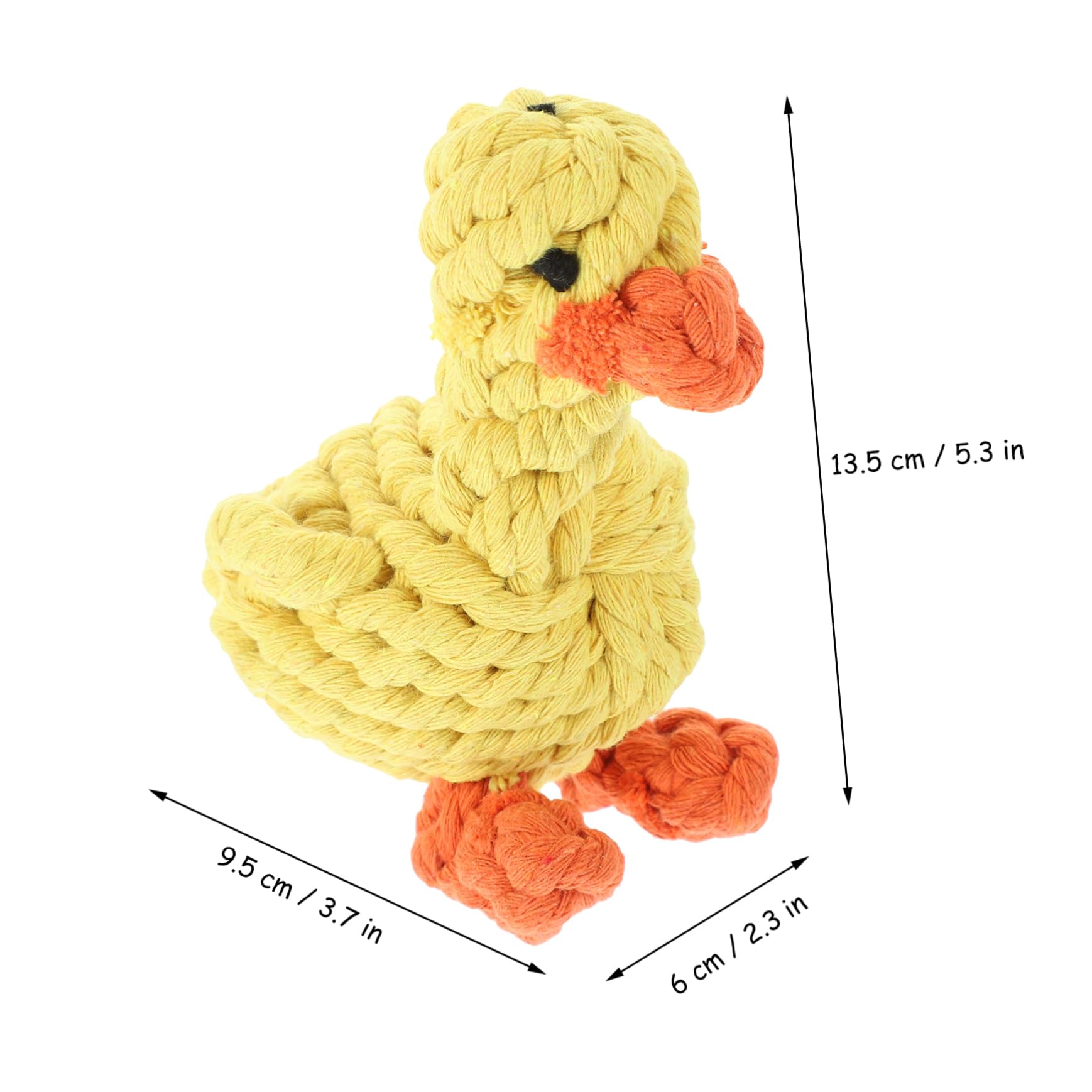 Yardwe Cute Animal Shaped Dog Molar Toy Pet Molar Plaything Teething Toy for Puppies