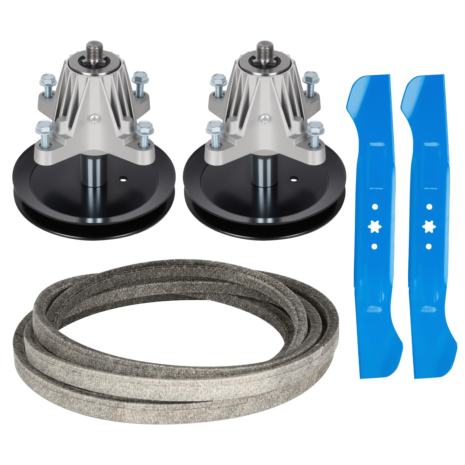 Kit de reconstrucción de cubierta para MTD Craftsman Troy Bilt 46 pulgadas T1600 T1900 LT4600 Bronco 13AN785T055 13AL78KT066, 742-04244 742-04290 618-06988 9 918 -06989
