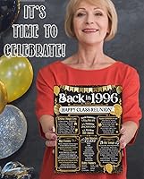 Vista 332 de Lone Star Art 66ª Reunión de Graduados (Sesenta y seis) Decoración en Oro - Recordando El Año - Clase de 1959 - Póster Sin Marco de 11x14 - Globos