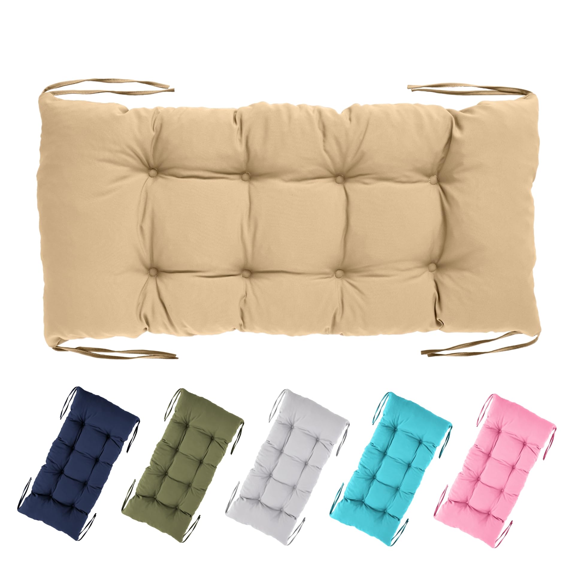 Garronda Cojín para balancín Juguete para bebés GD-0063 (Beige Cojín)