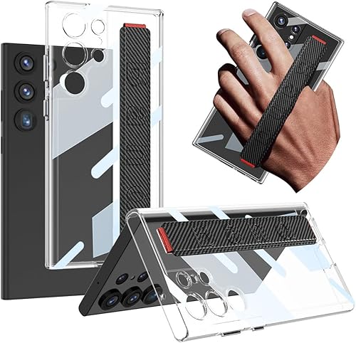 Miimall para Ultra Case Strap Clear+Carbon Fiber