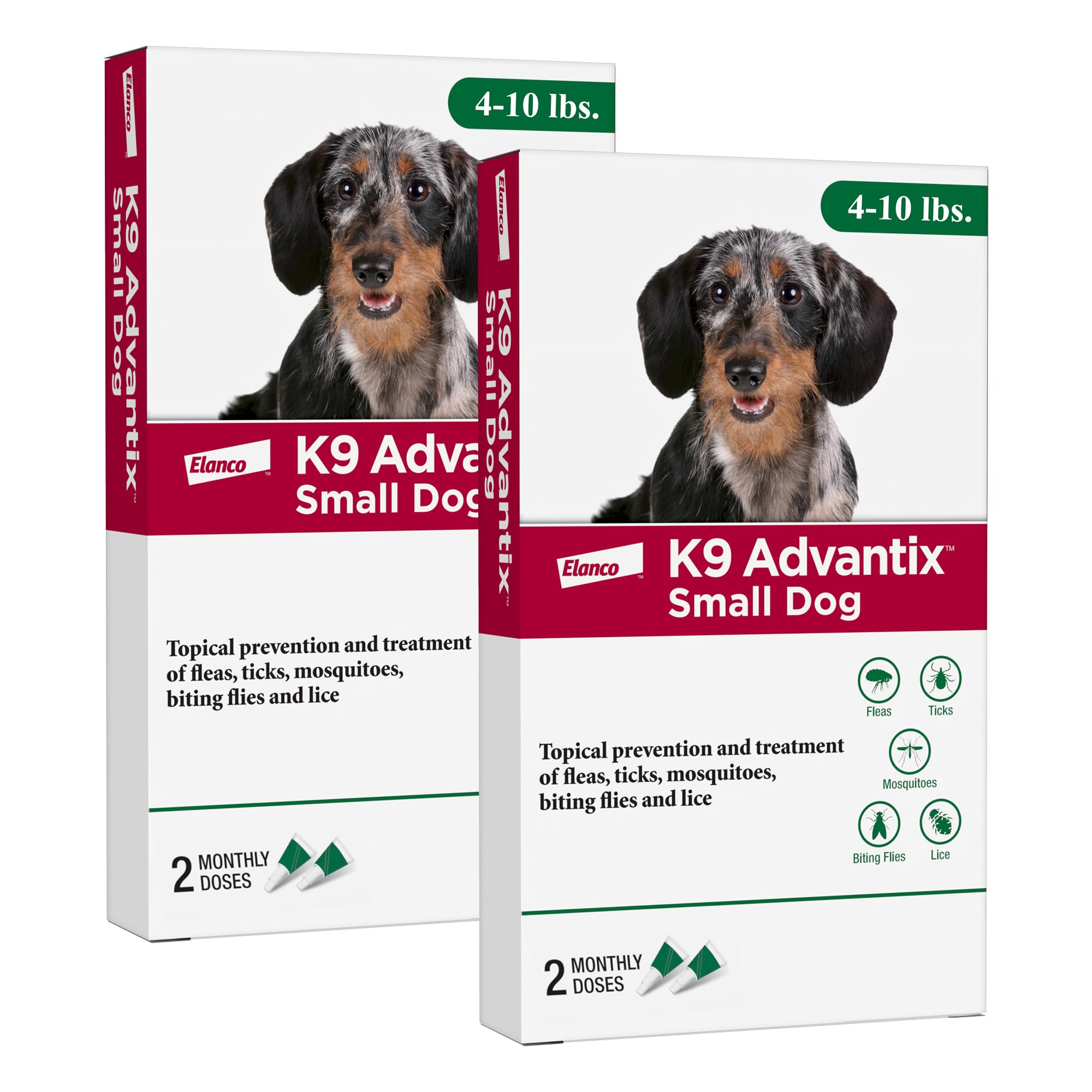 K9 Advantix Flea Tick Mosquito Prevention for Small Dogs