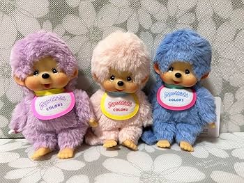 Amazon.co.jp: モンチッチ Monchhichi colorsキーチェーン