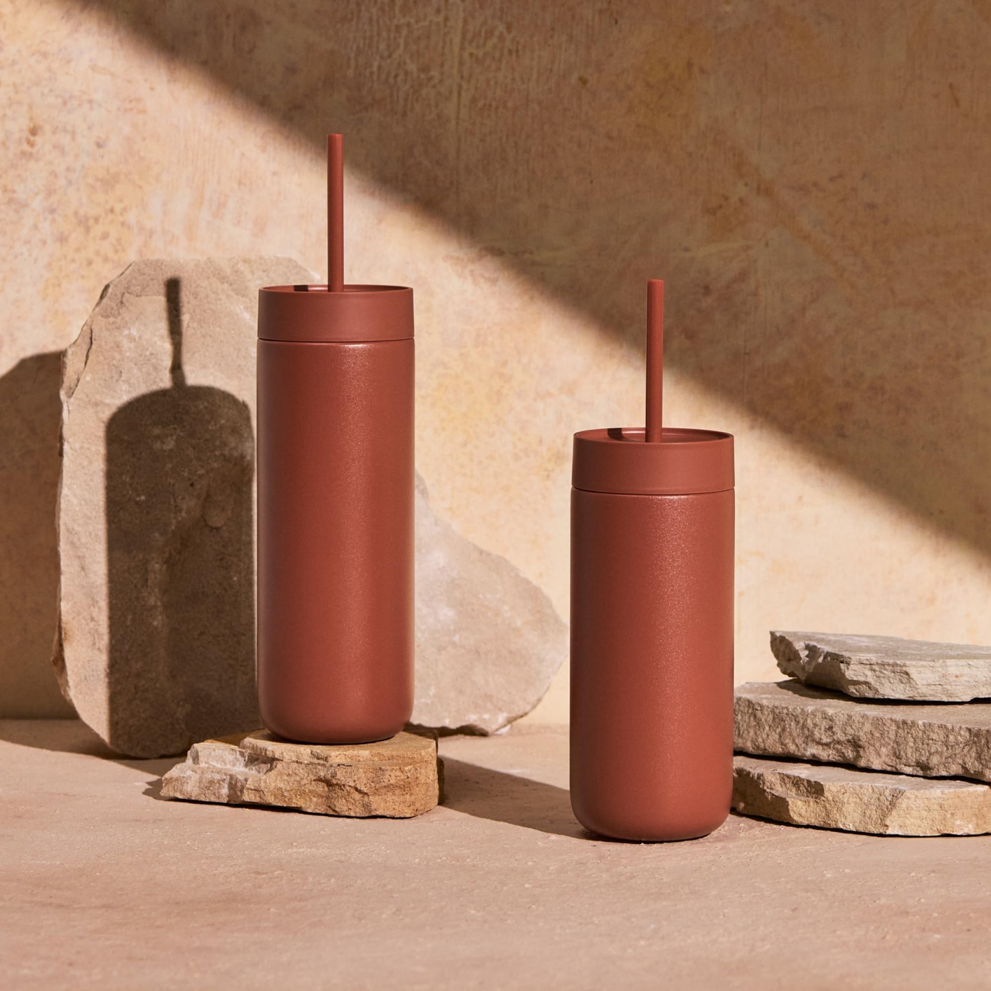 Tasse Isotherme Fellow Tasse De Voyage Carter Cold 591 Ml - Gobelet Isotherme En Acier Inoxydable Pour Eau, Thé Glacé, Café, Smoothies - Couvercle Résistant Gourde En Verre