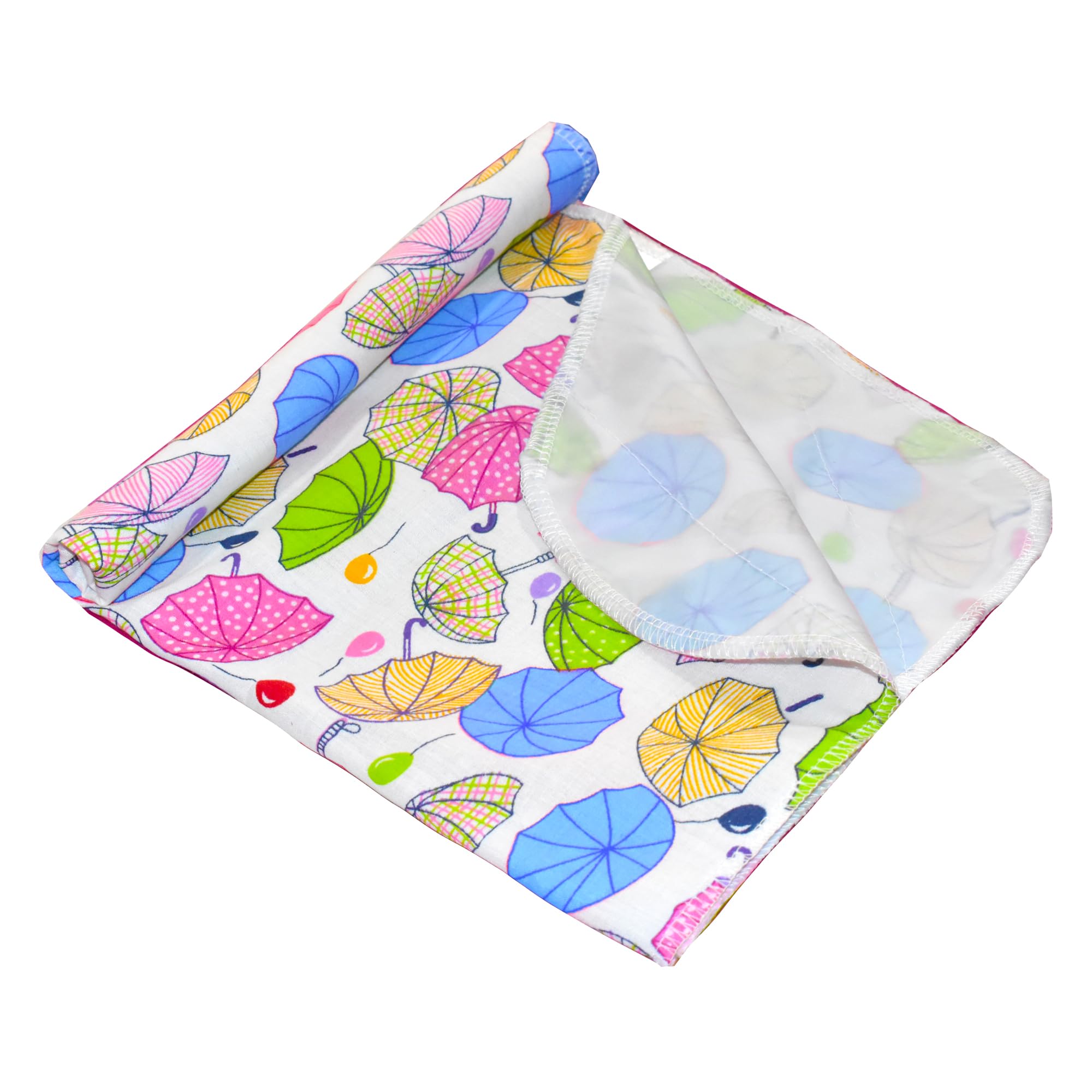 VParents Chunky Nappy Changing Mat Sleeping mats Water Proof Bed Protector Sheet for New Born Baby (0-3 Months) Blue