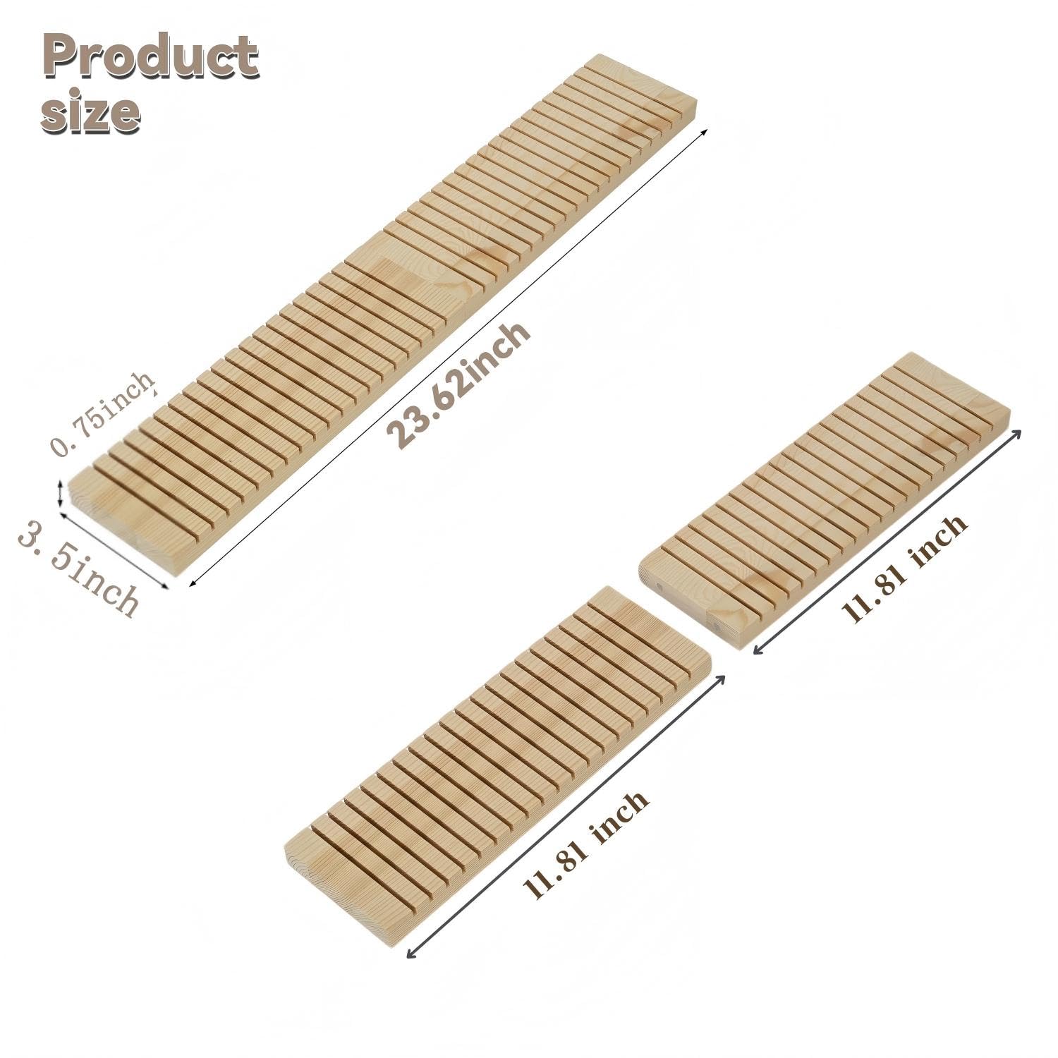 bimiti 4 porta badge in legno e organizer per biglietti da visita, vassoio per badge identificativo con slot per biglietti da visita, decorazione da scrivania per ufficio per affari, segnaposto da