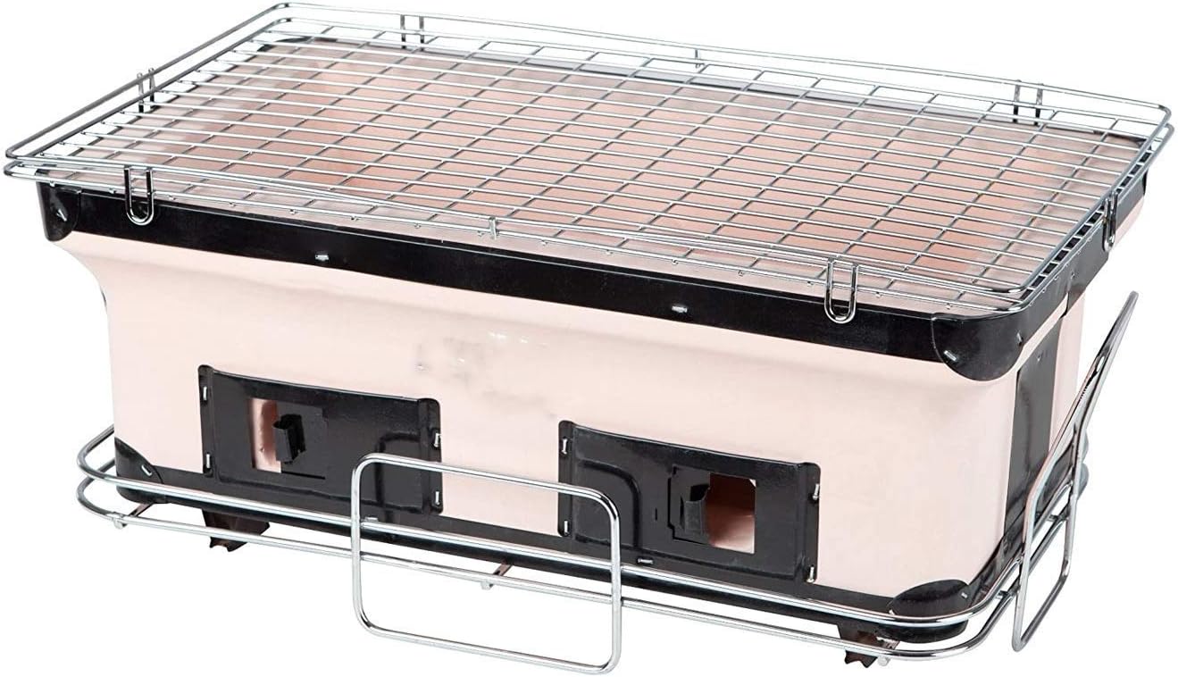 Barbecue Clay Oven Carbon Oven Outdoor Barbecue Oven Side Oven Tea Oven Barbecue Oven Diatomite Round,Portable Folding Outdoor Barbecue Griddle Cooking Appliance fo