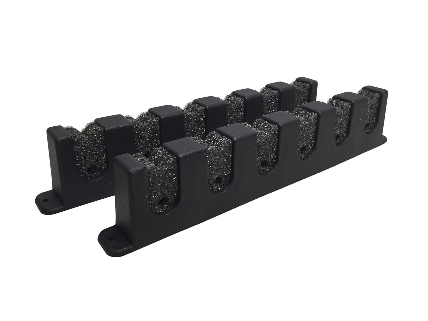 Pactrade Marine Marine Boat Black Plastic Rod Storage Rack W/Foam ...