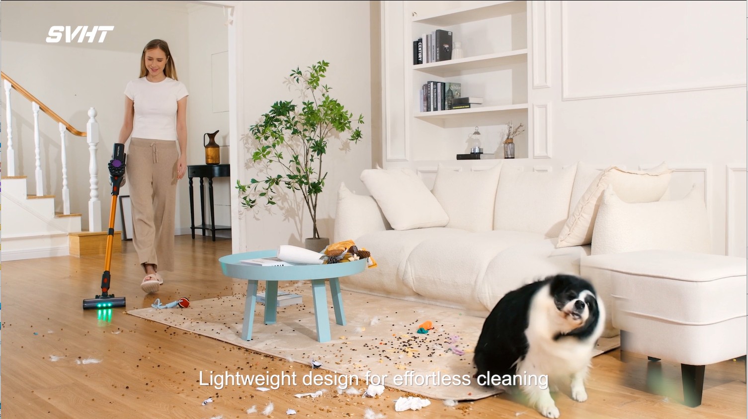 Amazon.com - SVHT Cordless Vacuum Cleaner, 450W 40KPA Vacuum