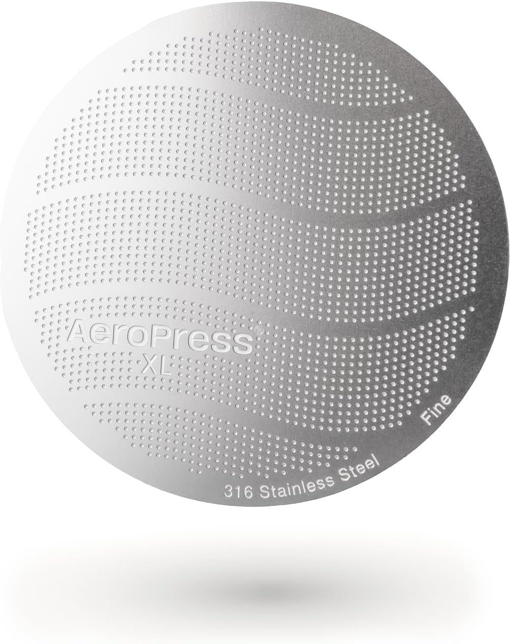 XL Stainless Steel Reusable Filter, AeroPress Metal Filter, Premium 316 Stainless Steel Filter for AeroPress XL Coffee Maker, Washable, Earth-Friendly, 1 Pack, 1 Filter