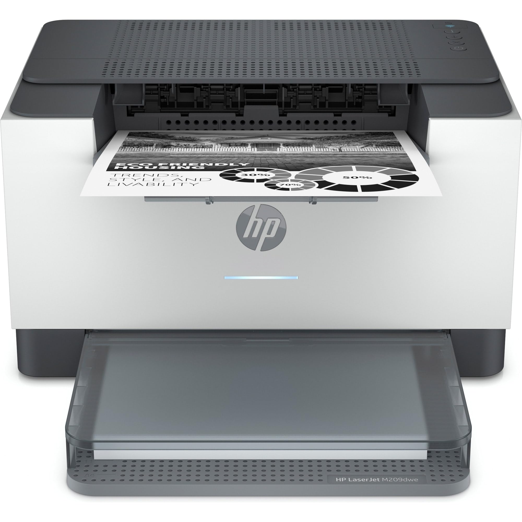 HP LaserJet M209dwe Stampante A4 Fronte Retro Automatica b/n 29 ppm USB Wi-Fi Ethernet LCD