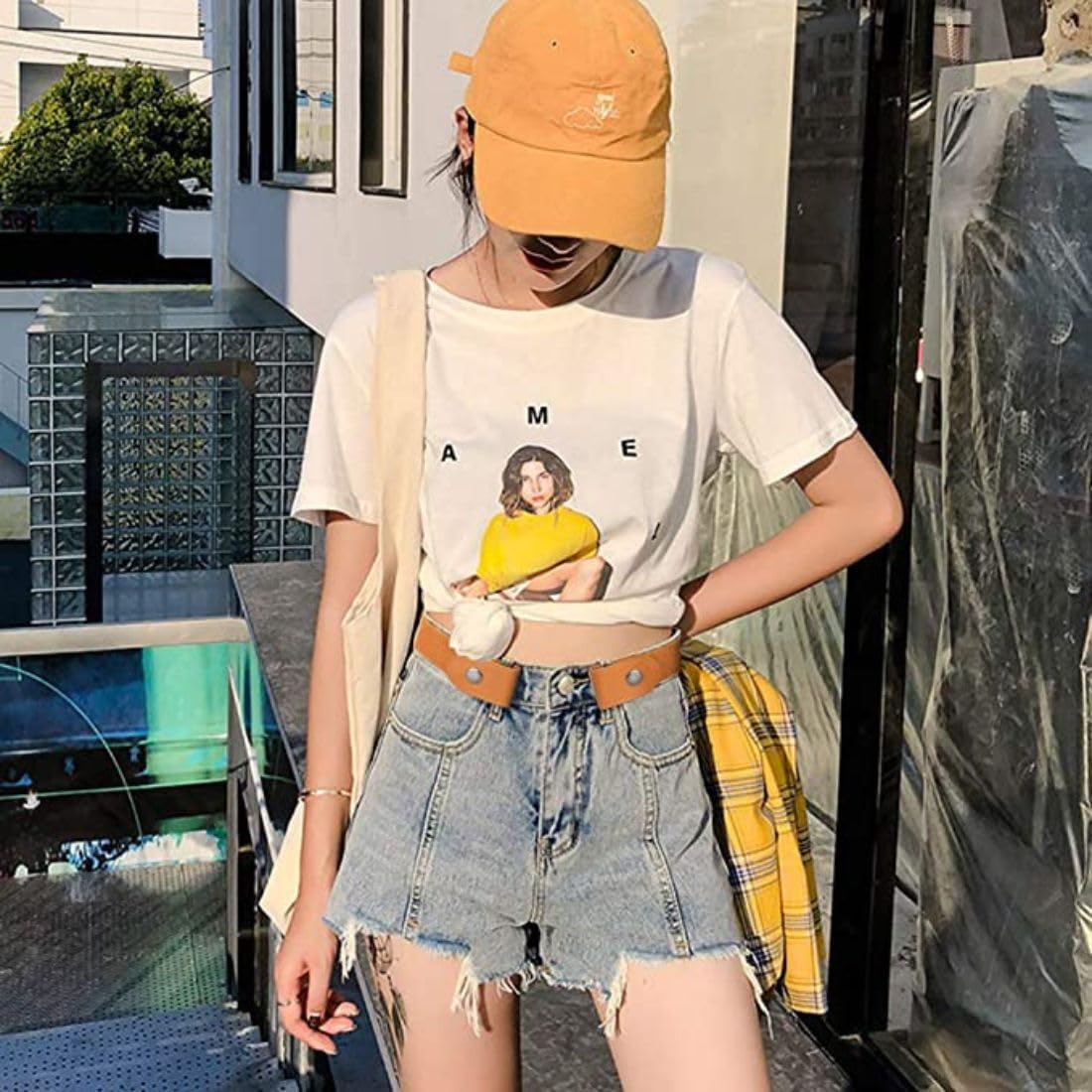 Kshavi No Buckle Belt Elastic Belt for Women Men, Invisible Buckle Free Belt Jeans Pants Dress Waist Belt (1) 2