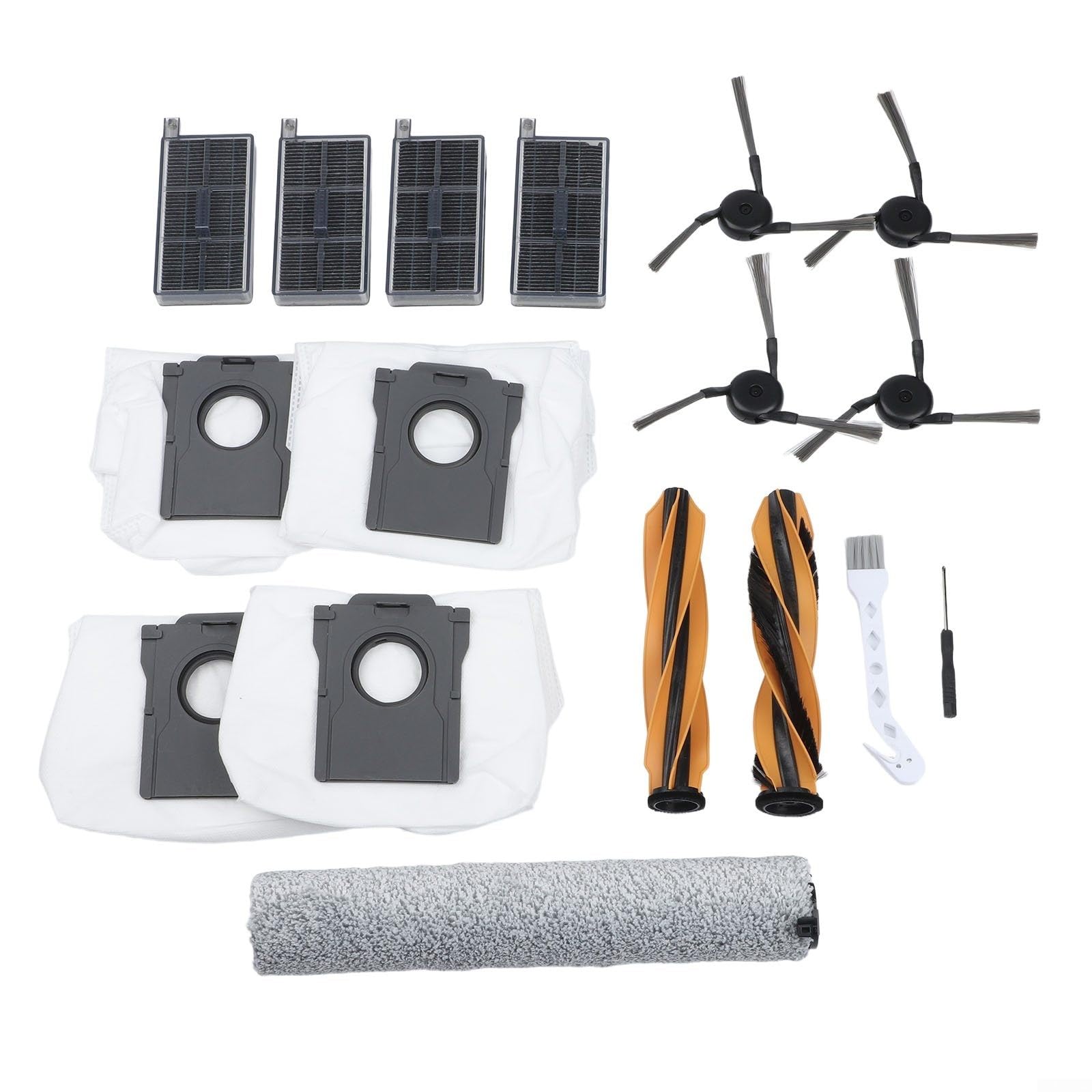 Sacs et brosses MOVA Z60 Ultra Roller Complete : kit 17 pièces pour réparer la baisse d'aspiration