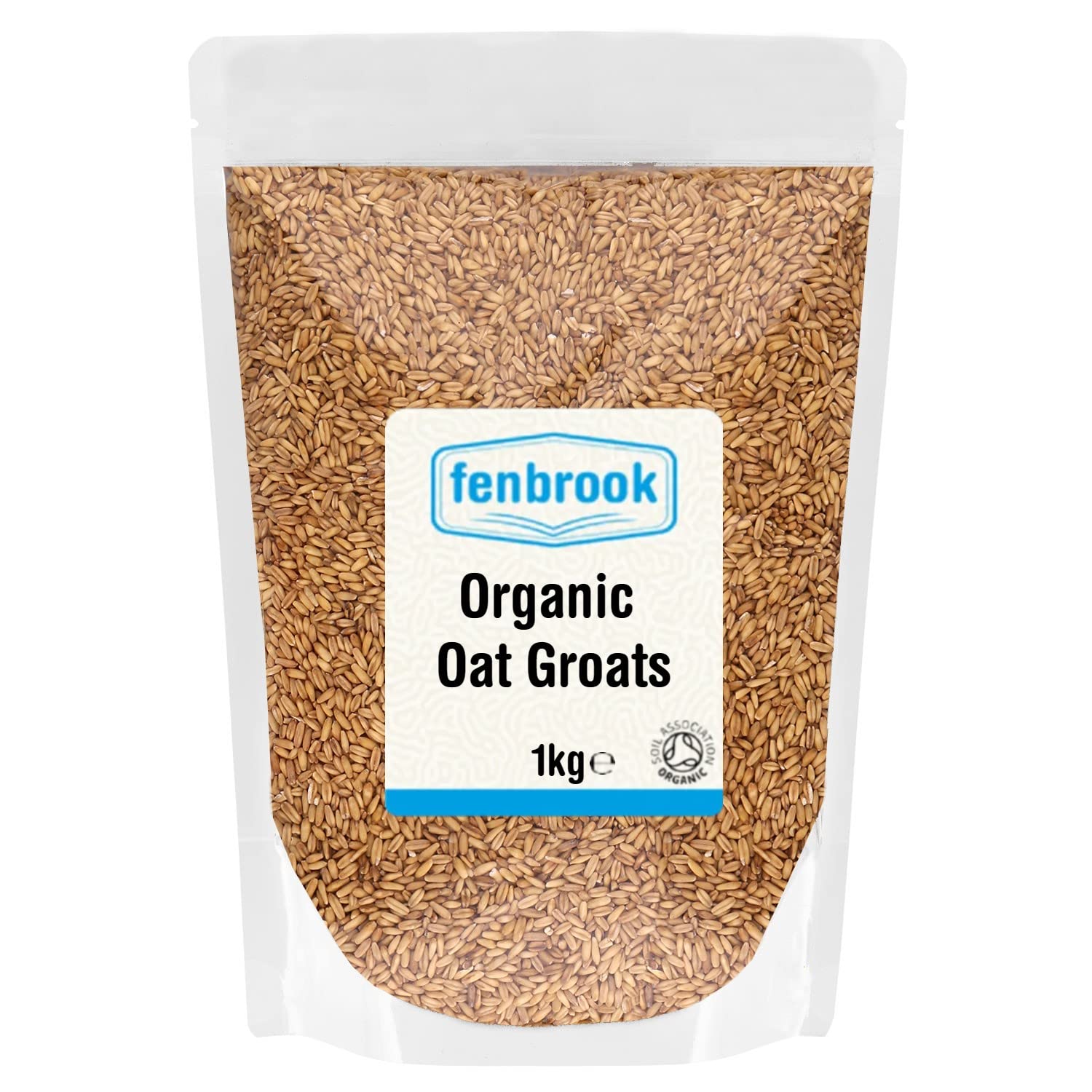 Organic Oat Groats 1kg | Certified Organic by Fenbrook Organic