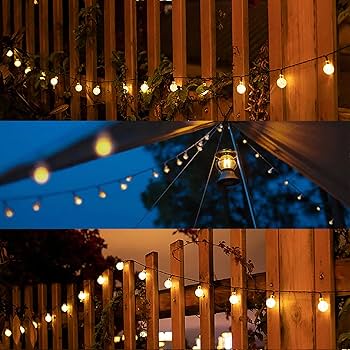 Amazon.co.jp: ソーラー LEDストリングライト 屋外